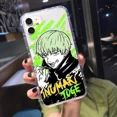 thumbnail image 3 of Funda de teléfono de TPU suave para IPhone, 13, 12, 11, 14 Pro Max, 15 Pro Max, XR, X, XS, Anime japonés, Jujutsu, Kaisen, Satoru, Gojo, Yuta, 3 of 5