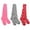 Assortment 4, variant on Women's Soft Plush Cozy Warm Plush Microfiber Fuzzy Knee High Multi-Color Stripe Socks - Assortment 9 - 3 Pair Value Pack