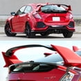thumbnail image 4 of NINTE Rear Trunk Wing Spoiler for Honda Civic Type-R 2016-2021 Black and Red FK4 FK7 1PCS, 4 of 11