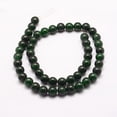 thumbnail image 2 of Natural Taiwan Jade Beads Strands Round 10~10.5mm Hole: 1mm about 39pcs/strand 15.75 inch(40cm), 2 of 3