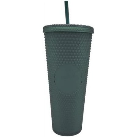 Starbucks Dark Green Jelly Studded Tumbler 24oz Venti