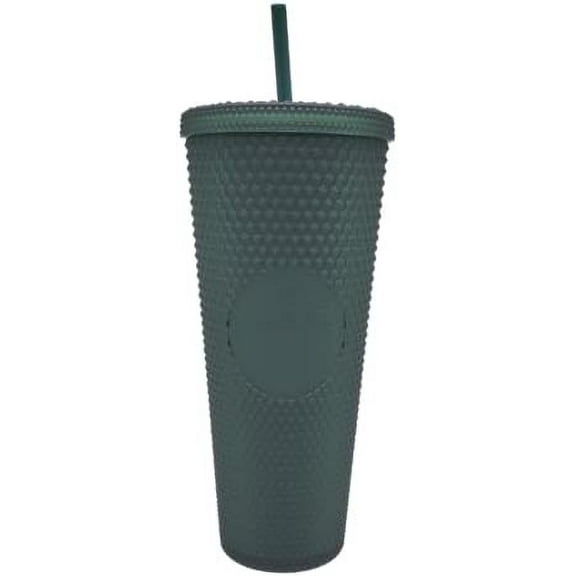 Starbucks Dark Green Jelly Studded Tumbler 24oz Venti