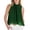 Army Green, variant on Womens Ombre Gradient Blouses Halter Neck Sleeveless Flowy Chiffon Casual Party Everyday Summer Tops Purple M
