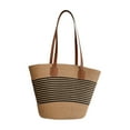 thumbnail image 2 of Esquirla Hand Weaving Women Summer Shoulder Bag Handmade Portable Lightweight Handbag C, 2 of 8