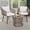 Begie, variant on TUAREX 3 Piece Wicker Patio Bistro Set, Outdoor All-Weather Rattan Conversation Set with 2 Chairs and Glass Table for Balcony, Porch, Backyard, Black