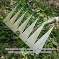 thumbnail image 5 of TFixol High-Carbon Steel Garden Rake - Durable 5-Tine Soil Loosening Tool for Effortless Weeding and Leaf Raking, Multi-Functional Agricultural Implement, 5 of 5