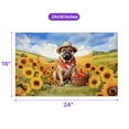 thumbnail image 5 of Vintage Bullmastiff Says Hello Mother's Day Summer Sunflower Field Doormat Dog Lover Indoor Outdoor Welcome Mat - 12005, 5 of 5
