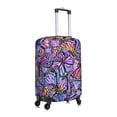 thumbnail image 3 of Haiem Watercolor Butterflies Luggage Cover,Durable, Washable Suitcase Protector With Anti-Scratch Technology - Keep Your Luggage Looking New X-Large, 3 of 9