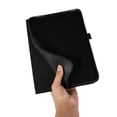 thumbnail image 4 of Case for iPad (A16) 11th Gen 2025, Cloth Texture Business Tablet Cover with Multi-Angle Flip Stand & Card Holder, Auto Wake/Sleep Full Body Protective Case for iPad 10th Gen 10.9" 2022, Black, 4 of 6