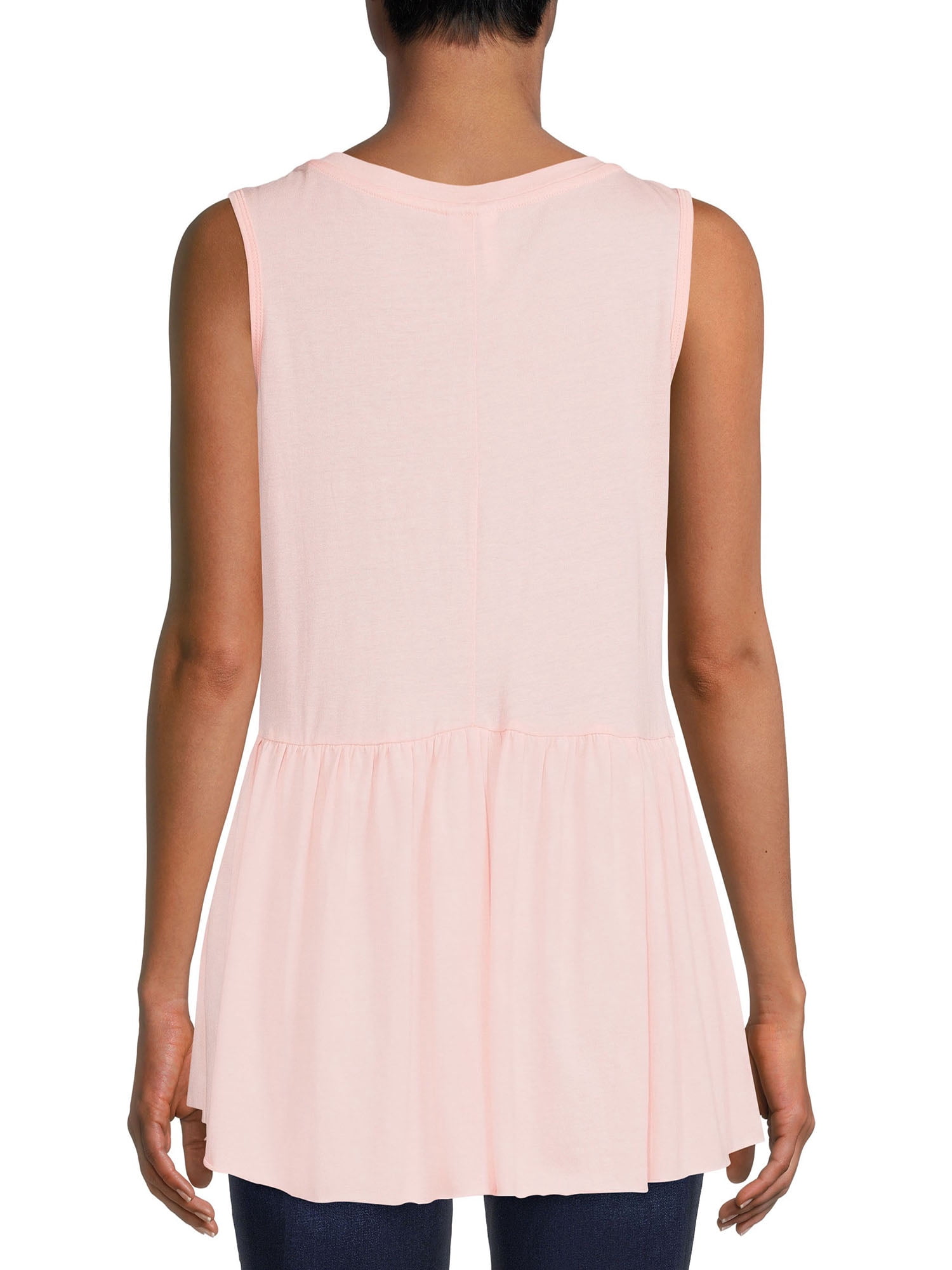 Planet Motherhood Maternity Women's Sleeveless Empire Waist Top