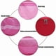 thumbnail image 4 of Large Makeup Bag, Portable Cosmetic Bag with Handle Zipper Waterproof Makeup, 4 of 5