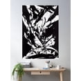 thumbnail image 2 of Black And White Line Patterns On Redbubble | Shop Minimalistic & Graphic Designs Poster Wall Art, Modern Wall Decor For Living Room Bedroom, 12x18 UNFRAMED, 2 of 3
