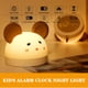 thumbnail image 3 of Reloj despertador para niños Sunnimix lámpara LED de noche luz cálida y blanca fresca, 3 of 7