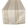 thumbnail image 1 of Design Imports CAMZ10904 14 x 72 in. Cream Metallic Plaid Table Runner, 1 of 1