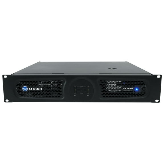 Crown XLC21300 2-Channel 1300 Watt Power Amplifier For Pro/Cinema XLC 21300
