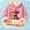X-110Pink, variant on YMNXA Big Girls Boys Hoodies Long Sleeve Cartoon Animal Print Plush Warm Thickened Comfortable Sweatshirt For Daily Wear Beige 3-4 Years
