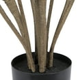 thumbnail image 4 of Vickerman 7' Artificial Green Potted Fiddle Tree., 4 of 9