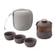 thumbnail image 2 of Juego de té de viaje, juego de tazas de té portátil, regalo, juego de tetera china, juego de tetera china de kung fu para oficina, negocios, hogar,, 2 of 9