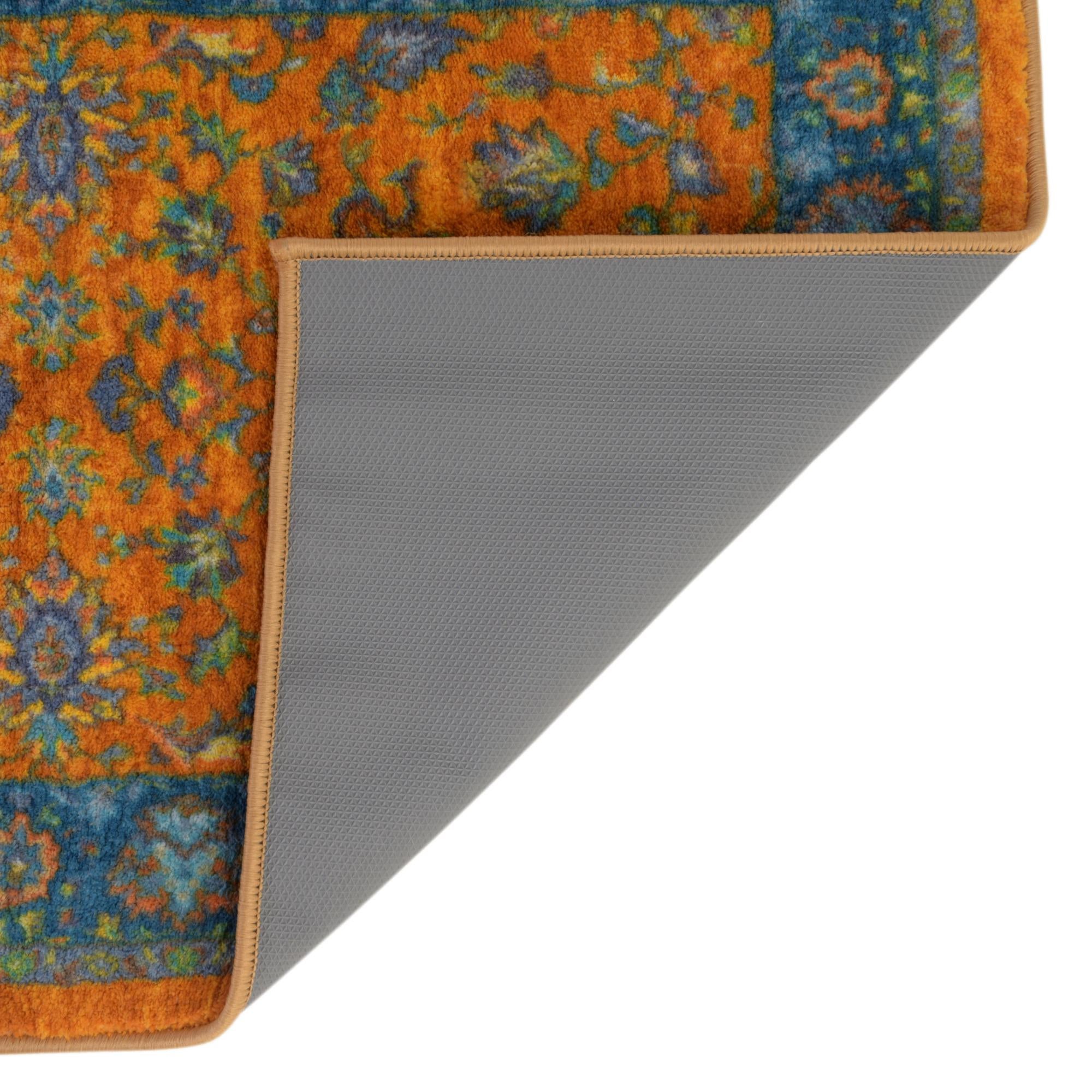 Rugs.com Medina Collection Rug – 10 Ft Runner Sunshine Yellow Medium Rug Perfect For Hallways, Entryways