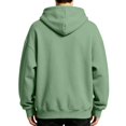 thumbnail image 5 of IYYVV Mens Hoodie Fabric Oversized Hooded Sweatshirt Oversize, Long Tall, Hood , Vintage, Running, Suit for Warm, Fall Winter, Pink L, 5 of 8