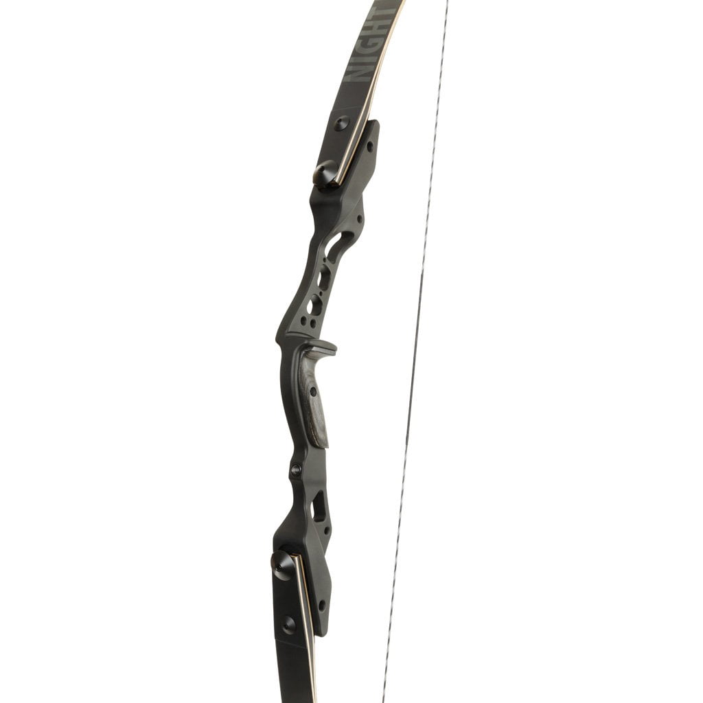 October Mountain Night Ridge ILF Recurve Bow Black 60 in. 35 lbs. RH