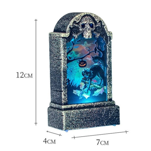 Yeux LED Effrayants Halloween - Lot De 3, Couleurs Rouge/Vert/Violet, Étanches, Minuterie 6h/18h