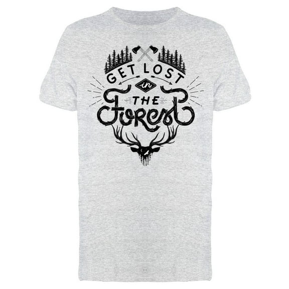 Get Lost In The Forest Tee Men's -Image by Shutterstock