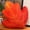 Hawthorn Leaf, variant on Leaf Shaped 3D Throw Pillows Soft Plush Maple Leaves Pillow Decorative Pillow for Plant Lovers Aesthetic Cute Pillow for Bed Sofa Car Floor Couch Living Room Bedroom Decor (Maple Leaf)