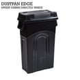 thumbnail image 7 of Tall trash can with rotating lid, 23 gallons, space-saving slim design, easy to remove trash bags, with handle for easy carrying, suitable for indoor/outdoor use, plastic, black, 1 piece., 7 of 7