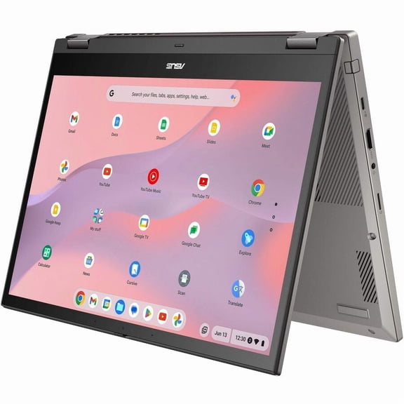 ASUS Chromebook Flip CX3401 14" WUXGA Touch Intel i3-1215U 1.2 GHz 8GB RAM 128GB SSD Intel UHD ChromeOS Laptop, Gray - CX3401FBA-DS32T-CB