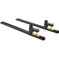 thumbnail image 1 of KFFKFF Attachable Pallet Forks, Load-Bearing Capacity of 2000 lbs, 60" Bucket Forks for Tractors, Robust Front Loader Accessory for Loader Bucket, Tractor, Skid Steer, Agricultural, 1 of 9