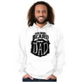 thumbnail image 3 of Big Bad Beard Dad Fathers Day Gift Men's Big & Tall Graphic Hoodie Brisco Brands 5X, 3 of 5