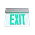 thumbnail image 3 of Nicor Lighting EXL2-10UNV-AL-CL-G-1 12.75 in. Edge Lit LED Emergency Exit Sign, Clear & Green, 3 of 4