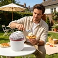 thumbnail image 1 of Tong Automatic Ice Maker Machine For Home Use With Digital Timer Dessert Maker Easy Clean Self Compressor, 1 of 5