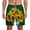 White, variant on Sunflowers in Bucket for Men's Swimming Trunks Swim Trunks Quick Dry Swim Shorts with Mesh Lining Funny Swimwear Bathing Suits