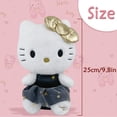 thumbnail image 3 of Juguetes de peluche de personajes Lindos juguetes de peluche Peluche suave Kawaii Anime Peluche Almohada Muñeca para cumpleaños Día de San Valentín (ki negro), 3 of 3