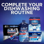 Finish - Quantum - 50ct - Dishwasher Detergent - Powerball - Ultimate Clean & Shine - Dishwashing Tablets - Dish Tabs- Finish Powerball Quantum Dishwasher Detergent Tabs, 50-count