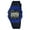 Blue, variant on Men's Casual Digital Black Resin Sport Watch, Gold Case F91WM-9A