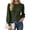 Army Green, variant on Women Fall Fashion Hollow Out Holiday Sweaters, Stretchy Cozy Knit, Puff Long Sleeve, Crewneck Pullover Tops, Dressy Casual Blouse, Trendy Winter Clothes, Going Out Outfits