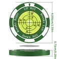 thumbnail image 3 of Golf Marker with Magnetic Hat Clip - High Precision Green Reading Aid - Perfect for All Golfers - Improve Putting Skills Green, 3 of 6