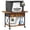 Rustic Brown, variant on 23.6" x 15.7" Under Desk Printer Stand with Storage Drawer, 2-Tier Shelf Desktop Printer Table for Desk with Wheels, Large Rolling Cart for Home Office Fits 3D Printer Scanner Rustic Brown