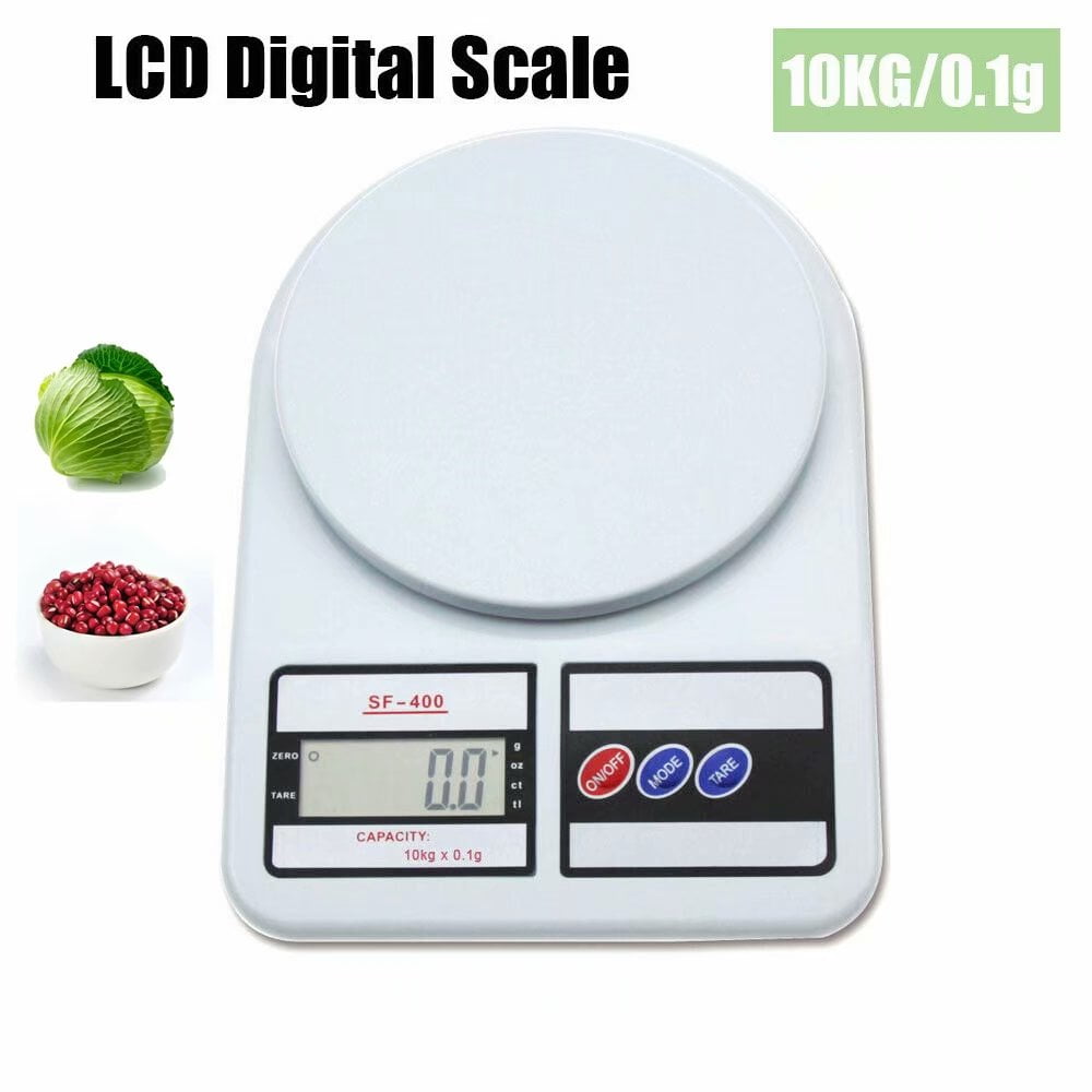 Digital Food Kitchen Scale,22lb 10KG/1G Digital Food Diet Kitchen