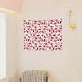 thumbnail image 3 of Kdxio Red Football Wall Hanging Tapestries Banner For Bedroom College Dorm Home Living Room Party Decor 29X37 In, 3 of 8