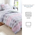 thumbnail image 5 of Campus Comforts by New Sega Home 2-Piece Reversible Comforter Set, Waterfall, Pink/Green, Twin-XL, 5 of 7