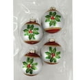 thumbnail image 1 of Holiday Time Dia 65mm Vilge Flower Glass Ornament, 1 of 5