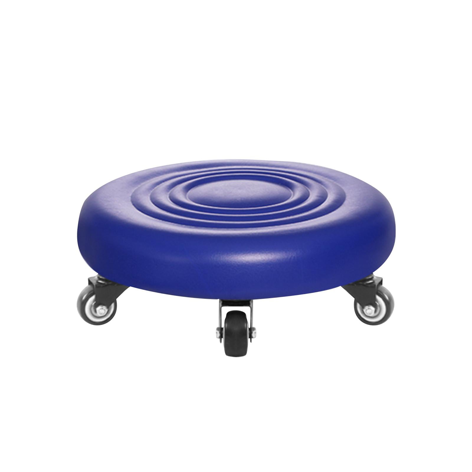 Round Low Roller Seat Stool Rolling Stool Small Stool with Wheels