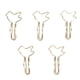 thumbnail image 2 of 50 Uds. Clips de Metal para bolígrafos, Clip de papel con forma de pájaro de dibujos animados, soporte para bolígrafo para cuaderno, oficina, escuela, suministros estacionarios, 2 of 5