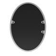 thumbnail image 5 of PAIHOME 22" x 30" Silver Oval Mirror, Bathroom Mirror for Wall, Anti-Rust, Hangs Horizontally and Vertically, 5 of 6