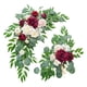 thumbnail image 2 of 2x Arco de flores para boda, decoración rústica de flores artificiales para fondo rojo, 2 of 9