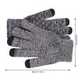 thumbnail image 4 of Guantes de invierno Qarigey para adultos Accesorio de ropa color Negro, 4 of 6